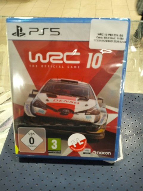 WRC 10 FIA WORLD RALLY CHAMPIONSHIP PlayStation 5 (PS5) pudełkowa