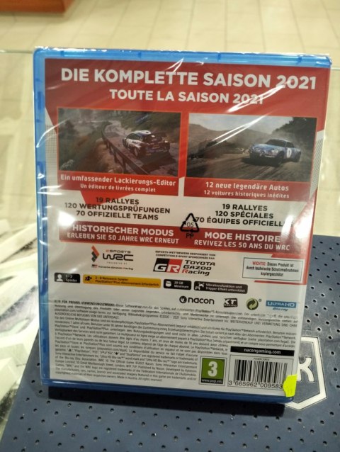 WRC 10 FIA WORLD RALLY CHAMPIONSHIP PlayStation 5 (PS5) pudełkowa