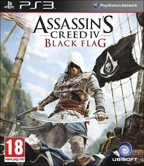 Assassin's Creed IV Black Flag PlayStation 3 (PS3) pudełkowa