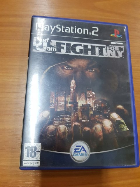 DEF JAM FIGHT FOR NY PS2 PlayStation 2 (PS2) pudełkowa