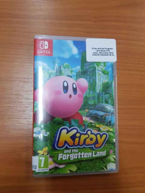 Kirby and the Forgotten Land Nintendo Switch pudełkowa