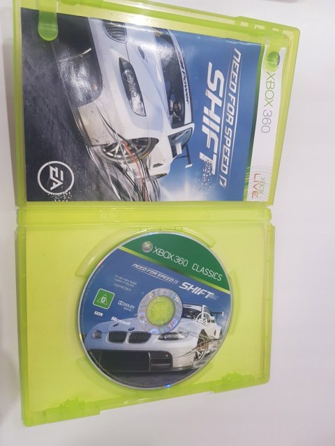 Need for Speed Shift Xbox 360 pudełkowa