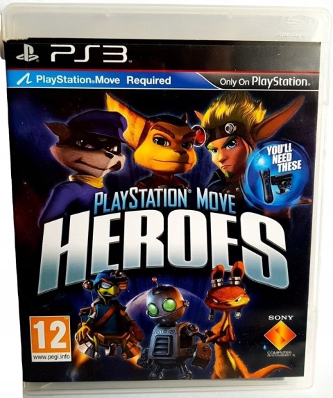 PLAYSTATION MOVE HEROES - PlayStation 3 (PS3) pudełkowa