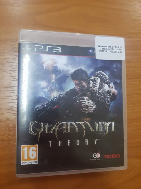 Quantum Theory PlayStation 3 (PS3) pudełkowa