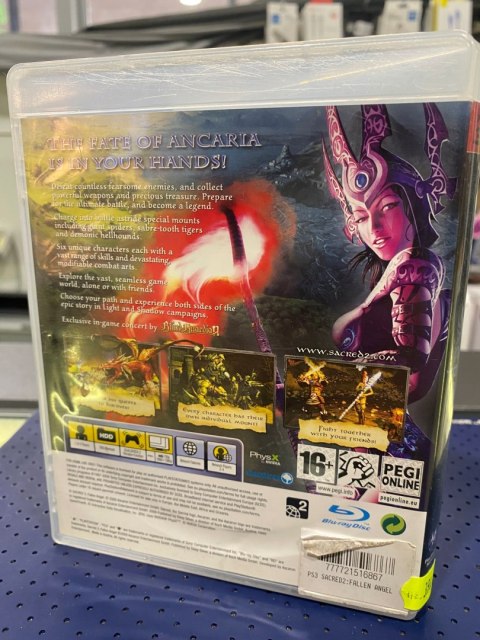 Sacred 2 Fallen Angel PlayStation 3 (PS3) pudełkowa