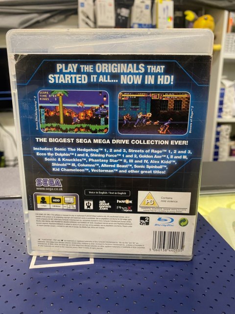 Sega Mega Drive Ultimate Collection PlayStation 3 (PS3) pudełkowa