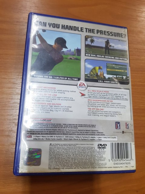 TIGER WOODS PGA TOUR 06 PlayStation 2 (PS2) pudełkowa