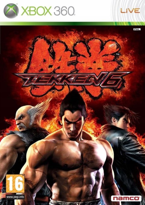 Tekken 6 Xbox 360 pudełkowa