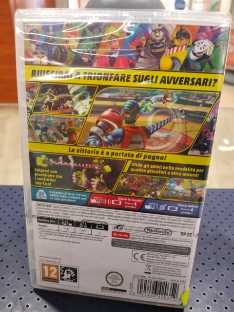 Arms Nintendo Switch Pudełkowa