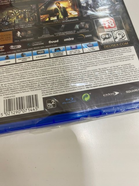 Deus Ex: Mankind Divided - Day One Edition PlayStation 4 (PS4) pudełkowa