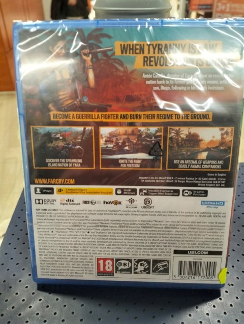 FARCRY 6 FAR CRY 6 - PL - PS5 - PŁYTA BLU-RAY PlayStation 5 (PS5) pudełkowa