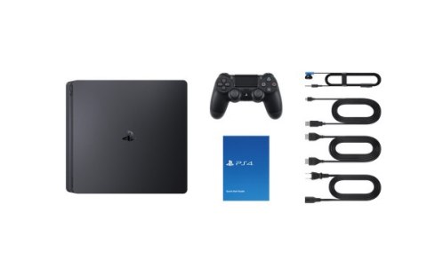 Konsola Sony PlayStation 4 slim 500 GB czarny + Kontroler
