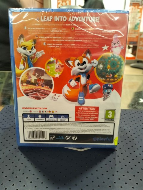New Super Lucky's Tale PlayStation 4 (PS4) pudełkowa