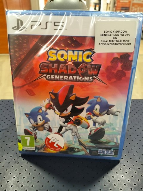 Sonic X Shadow Generations (PS5) PlayStation 5 (PS5) pudełkowa