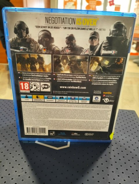 Tom Clancy's Rainbow Six Siege (PS4) PlayStation 4 (PS4) pudełkowa