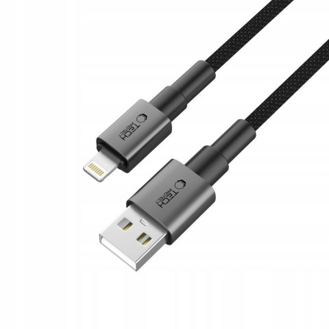 Kabel Tech-protect USB - Apple Lightning 2 m szary