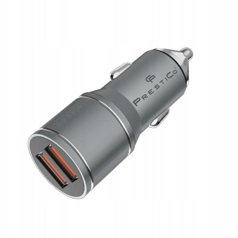 Ładowarka samochodowa USB Prestico 36W 2x USB A