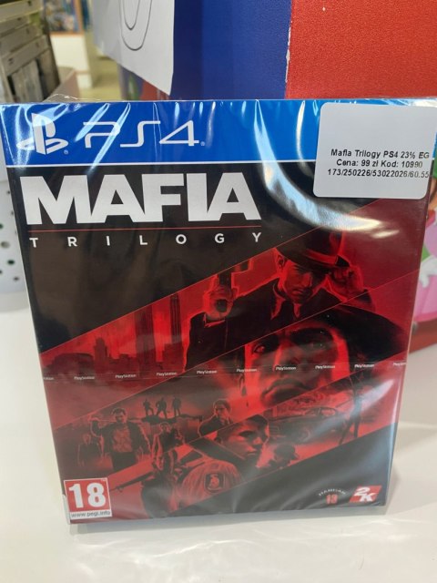 Mafia: Trylogia PlayStation 4 (PS4) pudełkowa