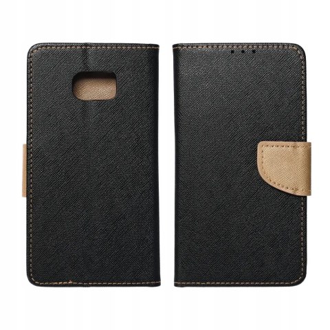 Etui z klapką / Kabura FANCY Book do Samsung Galaxy A26 czarno złoty