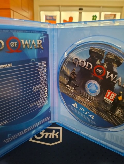 GRA PS4 GOD OF WAR PlayStation 4 (PS4) pudełkowa