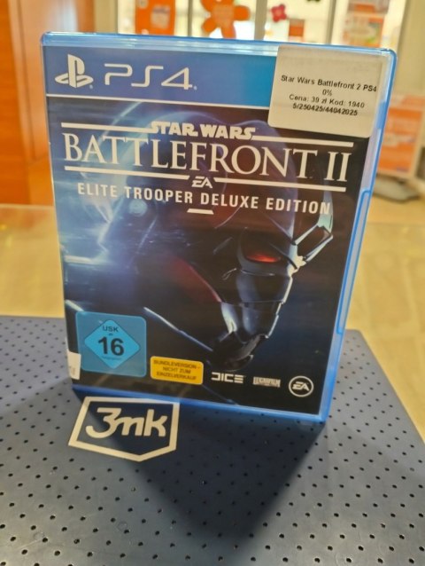 GRA PS4 STAR WARS BATTLEFRONT 2 PlayStation 4 (PS4) pudełkowa