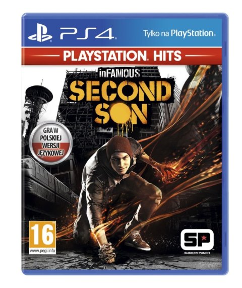 InFamous: Second Son PlayStation 4 (PS4) pudełkowa