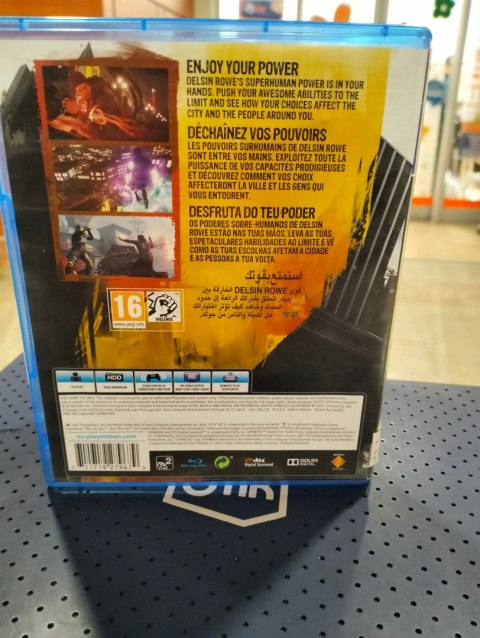 InFamous: Second Son PlayStation 4 (PS4) pudełkowa