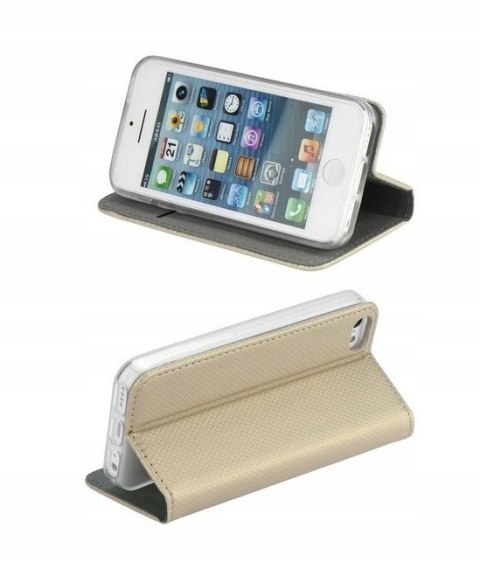 Kabura Smart Case book do SAMSUNG M34 złoty