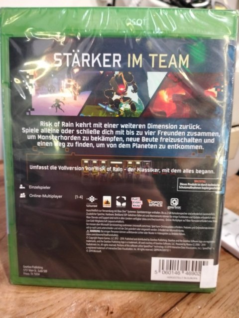 Risk of Rain 2 Bundle Xbox One pudełkowa