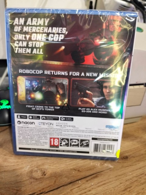 RoboCop: Rogue City - Unfinished Business PlayStation 5 (PS5) pudełkowa