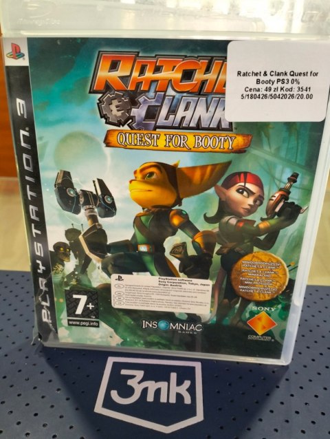 Ratchet & Clank: Quest for Booty PlayStation 3 (PS3) pudełkowa