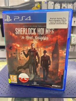 Sherlock Holmes: The Devil's Daughter PlayStation 4 (PS4) pudełkowa