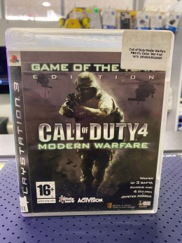 Call of Duty 4: Modern Warfare PlayStation 3 (PS3) pudełkowa