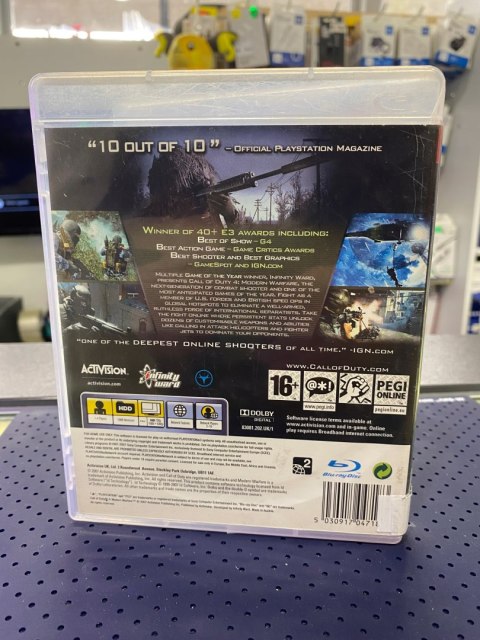 Call of Duty 4: Modern Warfare PlayStation 3 (PS3) pudełkowa
