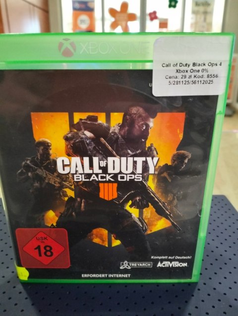 Call of Duty Black Ops 4 Xbox One pudełkowa