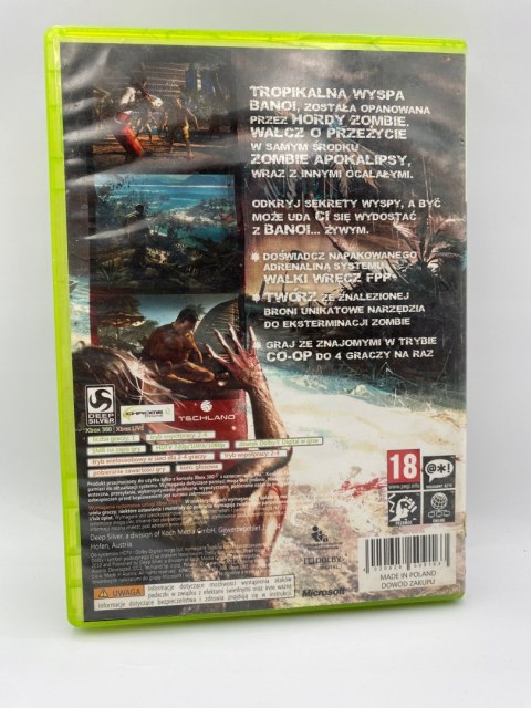 Dead Island Xbox 360 pudełkowa