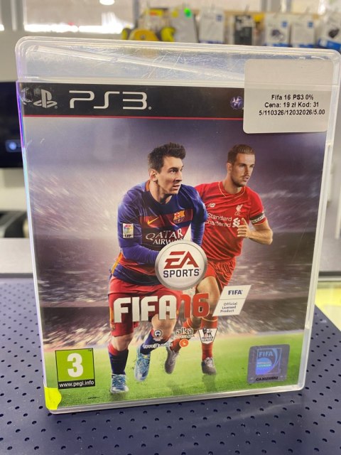 FIFA 16 PlayStation 3 (PS3) pudełkowa