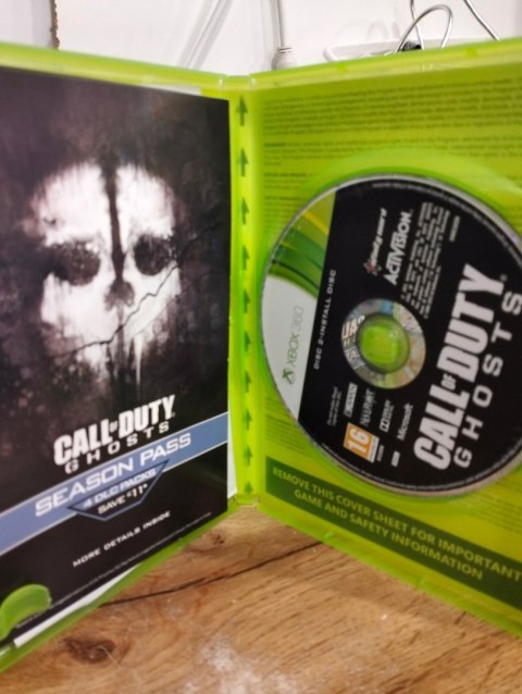 CALL OF DUTY GHOSTS Xbox 360 pudełkowa