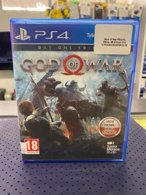 God of War Day One Edition PlayStation 4 (PS4) pudełkowa