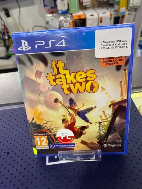 It Takes Two PlayStation 4 (PS4) pudełkowa