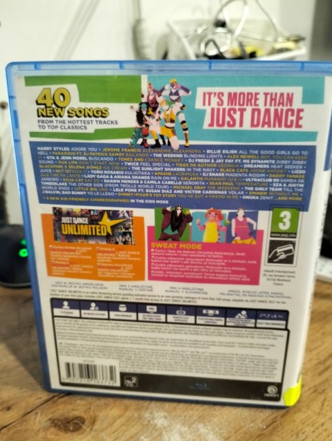 Just Dance Ps4 2021 PlayStation 4 (PS4) pudełkowa