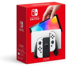 Konsola Nintendo Switch OLED biały + karta 128GB