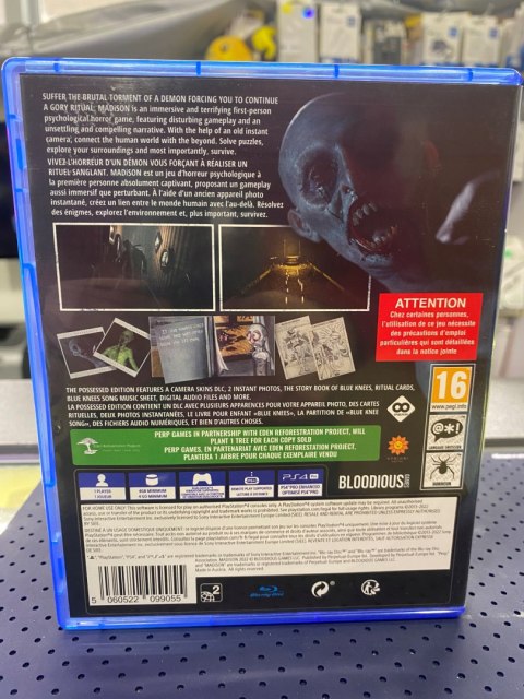 MADiSON Possessed Edition PlayStation 4 (PS4) pudełkowa
