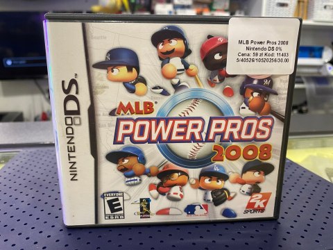 MLB Power Pros 2008 Nintendo DS