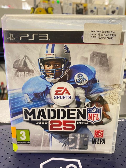 Madden NFL 25 PlayStation 3 (PS3) pudełkowa