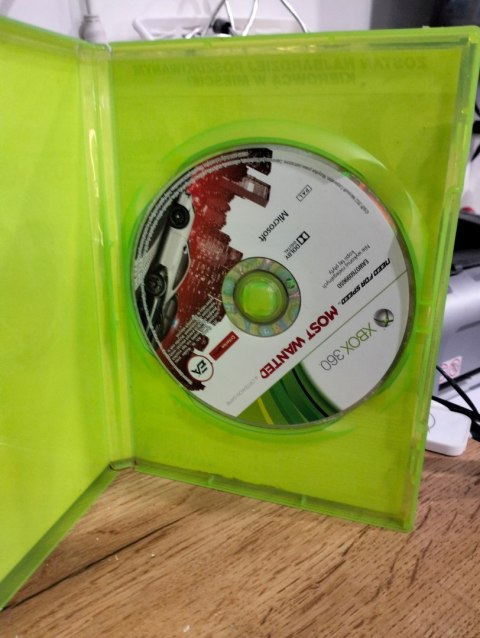 Need for Speed: Most Wanted Xbox 360 pudełkowa