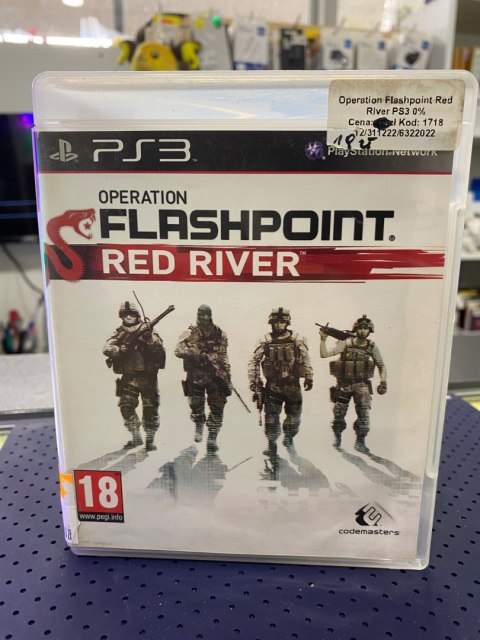 Operation Flashpoint Red River PlayStation 3 (PS3) pudełkowa