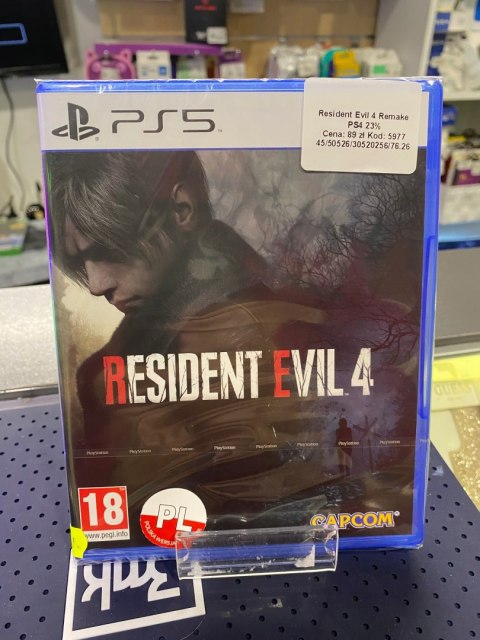 Resident Evil 4 PlayStation 5 (PS5) pudełkowa