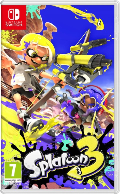 Splatoon 3 Nintendo Switch pudełkowa