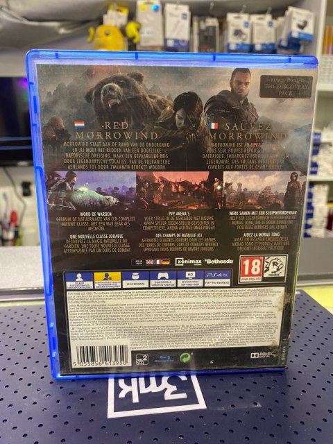The Elder Scrolls Online: Morrowind PlayStation 4 (PS4) pudełkowa